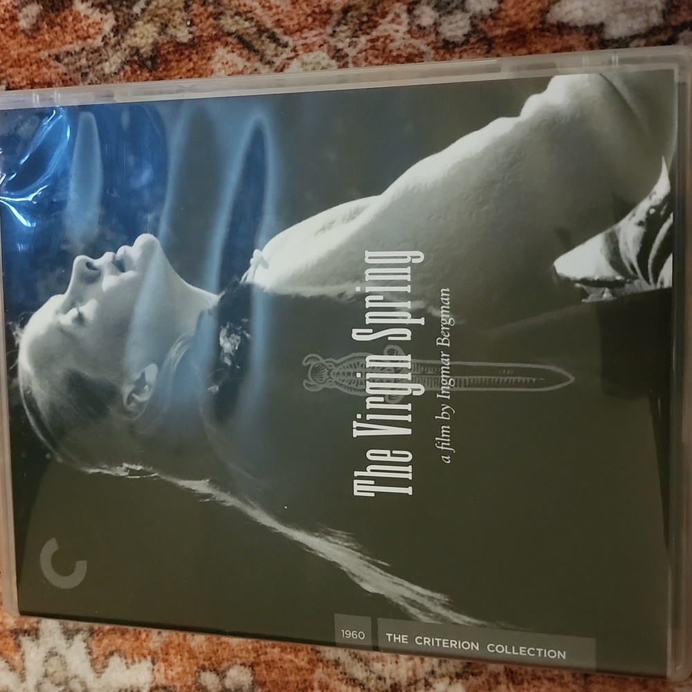 The Virgin Spring Criterion Collection Blu Ray Mint Complete Boutique Blu Ray